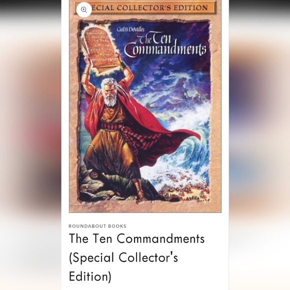 The Ten Commandments (Special Collector's Edition) sealed DVD collection - Picture 2 of 7